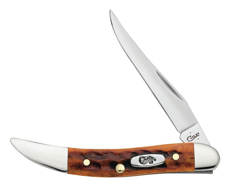 Case Pocket Worn® Harvest Orange Bone Corn Cob Jig Small Texas Toothpick(07400)
