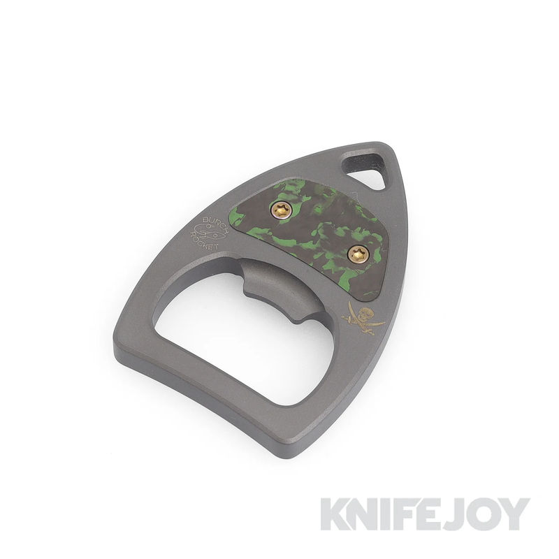 Burchtree Bladeworks Custom Zirc/ Fat Carbon Bottle Rocket Inlay Escape Pod
