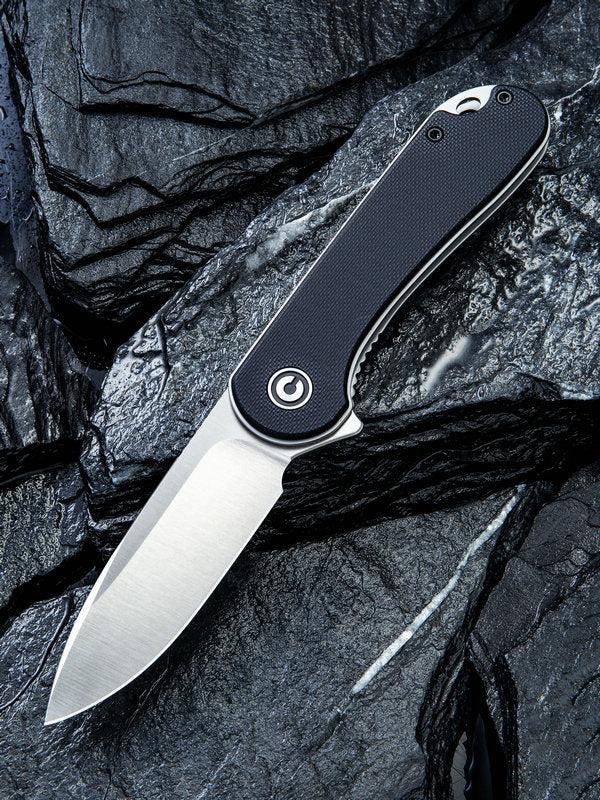 We Knife - CIVIVI Elementum Liner Lock Black G10 Knife