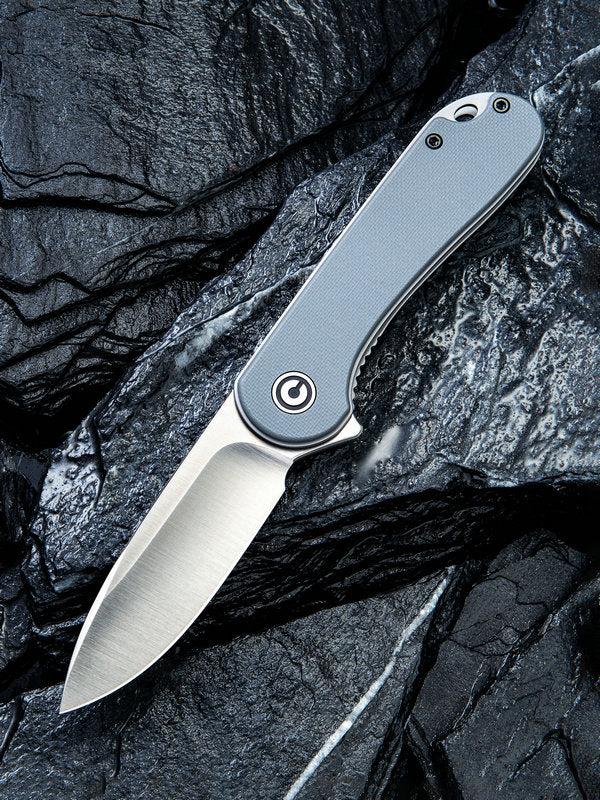 We Knife - CIVIVI Elementum Liner Lock Gray G10 Knife