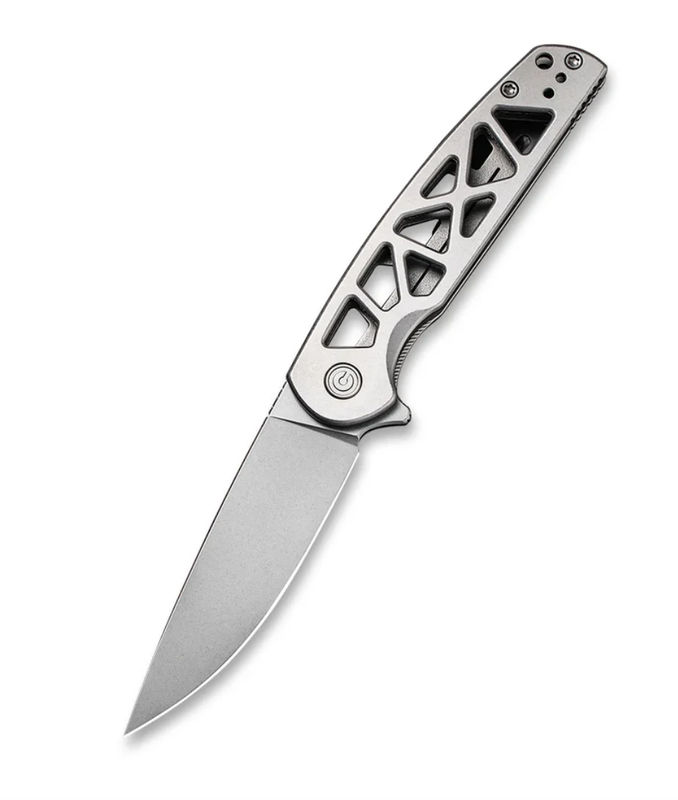 We Knife -CIVIVI Perf C20006-A Skeletonized Flipper Knife Steel Handles