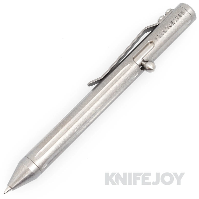Fellhoelter TiBolt G2 Pen Titanium Strait Fluted