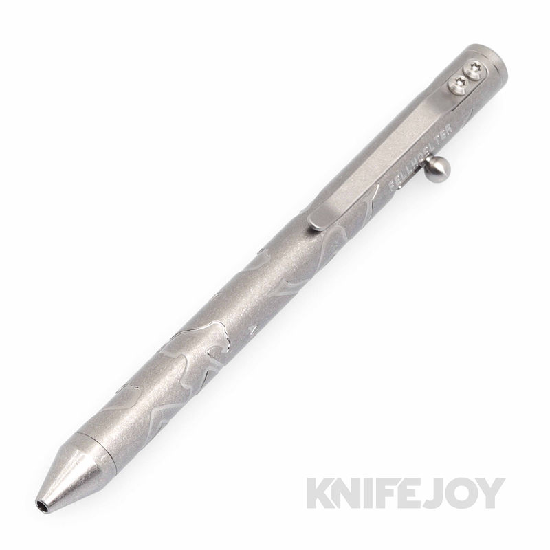Fellhoelter Tibolt Trucker Mud Flap Lady Full Engraved Titanium Pen