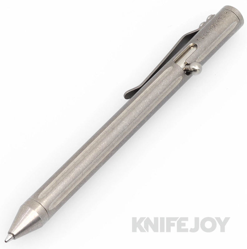 Fellhoelter Tibolt Full Engraved Strait Fluted Pen