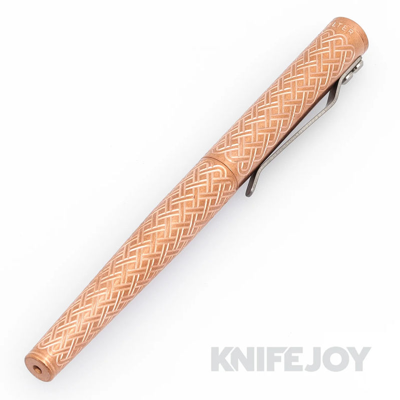 Fellhoelter The Mark 22 Black Charpie with Copper Engraved Celtic MZZ