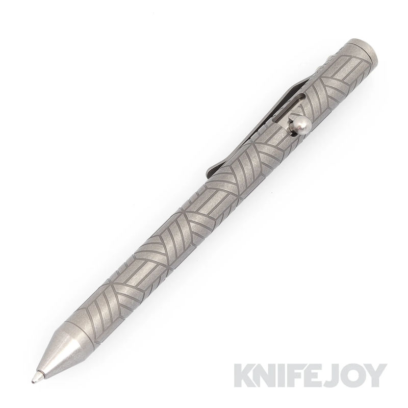 Fellhoelter Tibolt 2 Tone ISO Engraved Titanium Pen