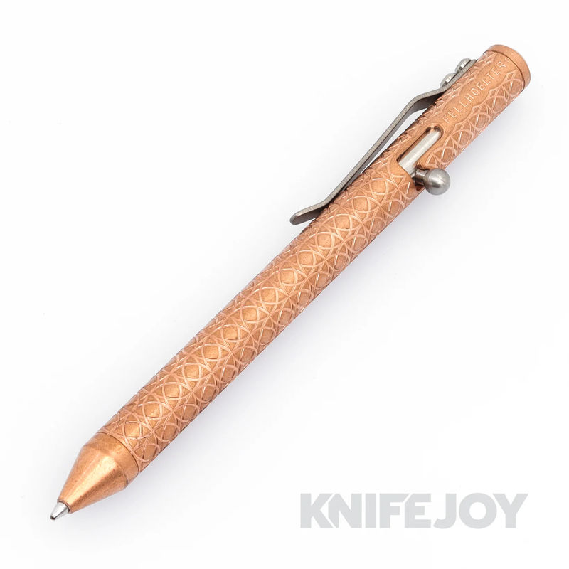Fellhoelter Tibolt Full Size Engraved Circles Copper Pen