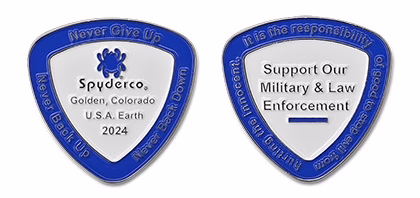 Spyderco COIN2024 2024 Challenge Coin
