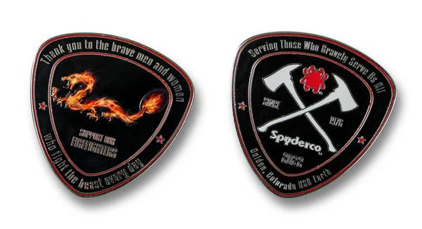 Spyderco COINFD2022 Fire Dragon Coin 2022 Challenge Coin