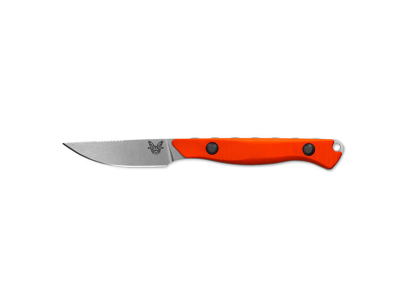 Benchmade 15700 Flyway Fixed Blade CPM-154 Blade with Orange G10 Handles