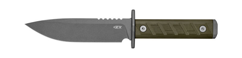 Zero Tolerance Knives ZT 0006 Fixed Blade CPM 3V Bead Blasted Finish with OD Green G10 Handles