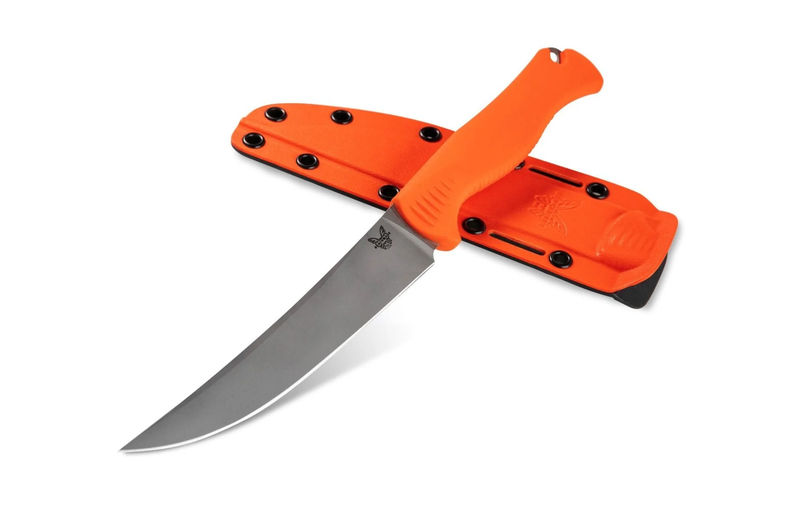Benchmade 15500 Meatcrafter Orange Fixed Blade Knife