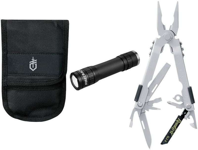 Gerber GB07570N Maintenance Kit Combo Series Multi-Tool MP600 and Woodsman Flashlight