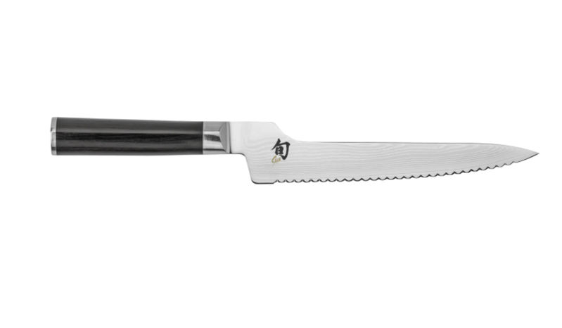 Shun Cutlery DM0724 Classic Offset Bread Knife 8.25" Blade