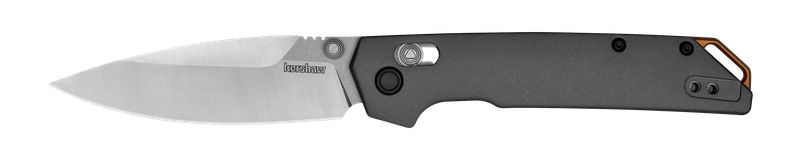 Kershaw 2038 Iridium DuraLock KVT Folder Two Tone Blade with Gray Anodized Aluminum Handles