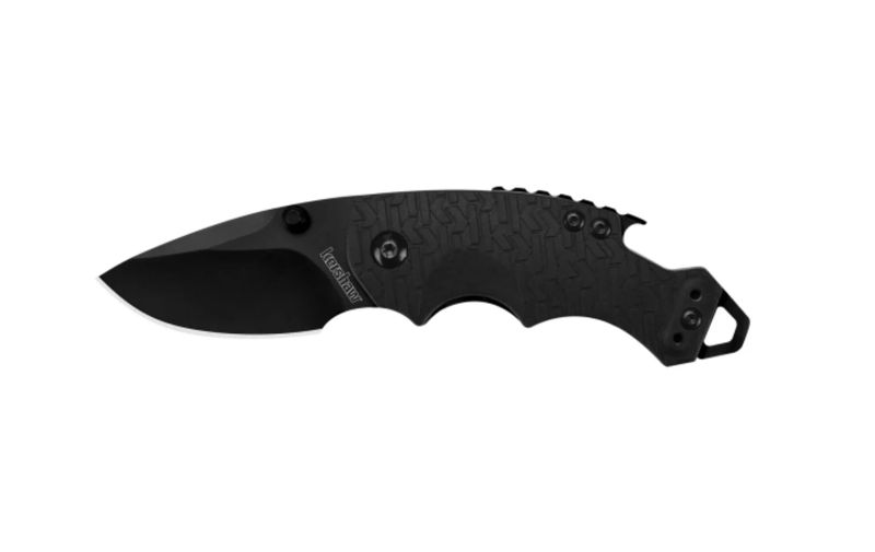 Kershaw 8700BLK Shuffle BLK Multifunction Folding Knife Nylon Glass Filled Handles