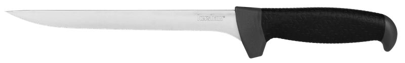 Kershaw 1247 Narrow Fillet Knife 7.5IN Stainless Steel Blade with Black Glass Filled Nylon Handles