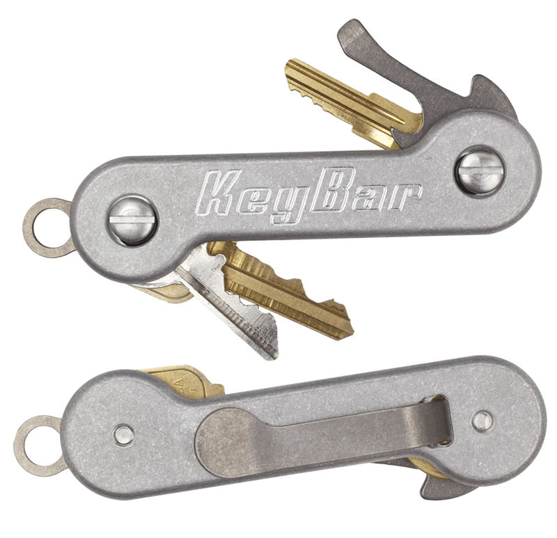 KeyBar KBR203 Aluminum KeyBar Tool Silver