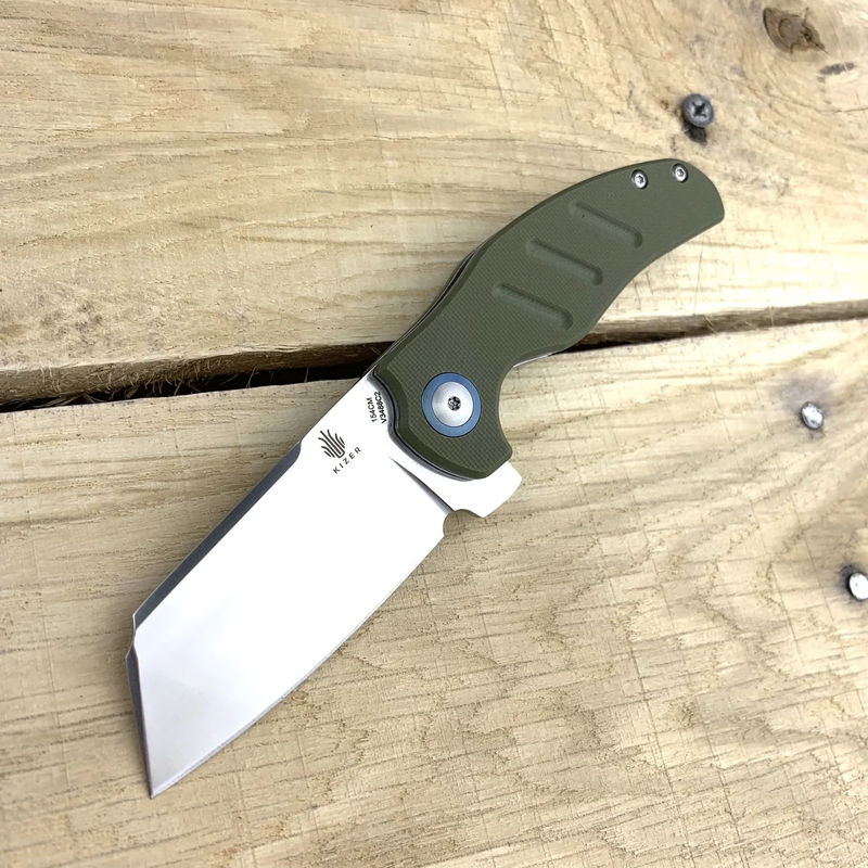 Kizer V3488C2 Vanguard Mini Sheepdog C01C OD Green G10 Knife