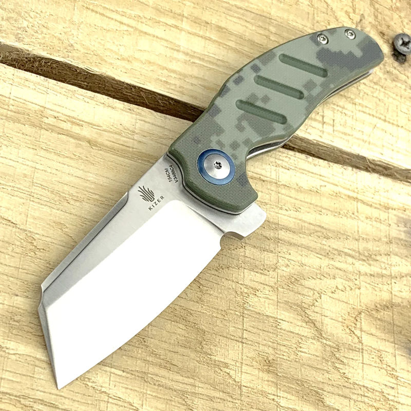 Kizer V3488C4 Vanguard Mini Sheepdog C01C Digi Camo G10 Knife - KNIFEJOY EXCLUSIVE