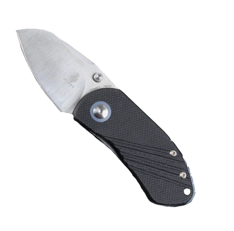 Kizer V2540C1 Contrail Folding Knife Black G-10 Knife