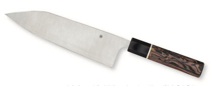 Spyderco K18GPBNBK Itamae Bunka Bocho Chef Plain Edge Knife