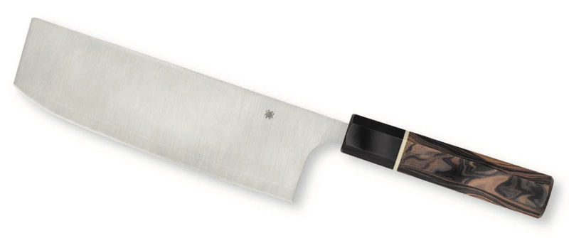 Spyderco K17GPBNBK Itamae Nakiri Chef Plain Edge Knife