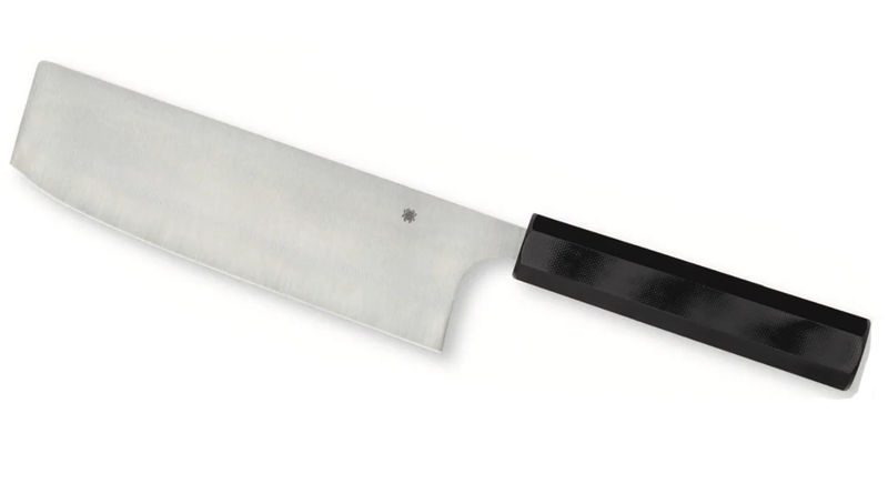 Spyderco K17GP Wakita Nakiri Chef Plain Edge G10 Knife