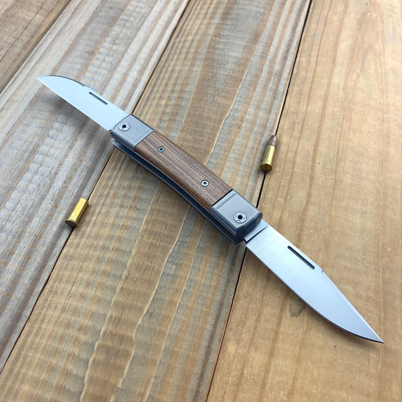 Lionsteel LSTBM13ST bestMAN Slip Joint Two Blade with Santos Wood