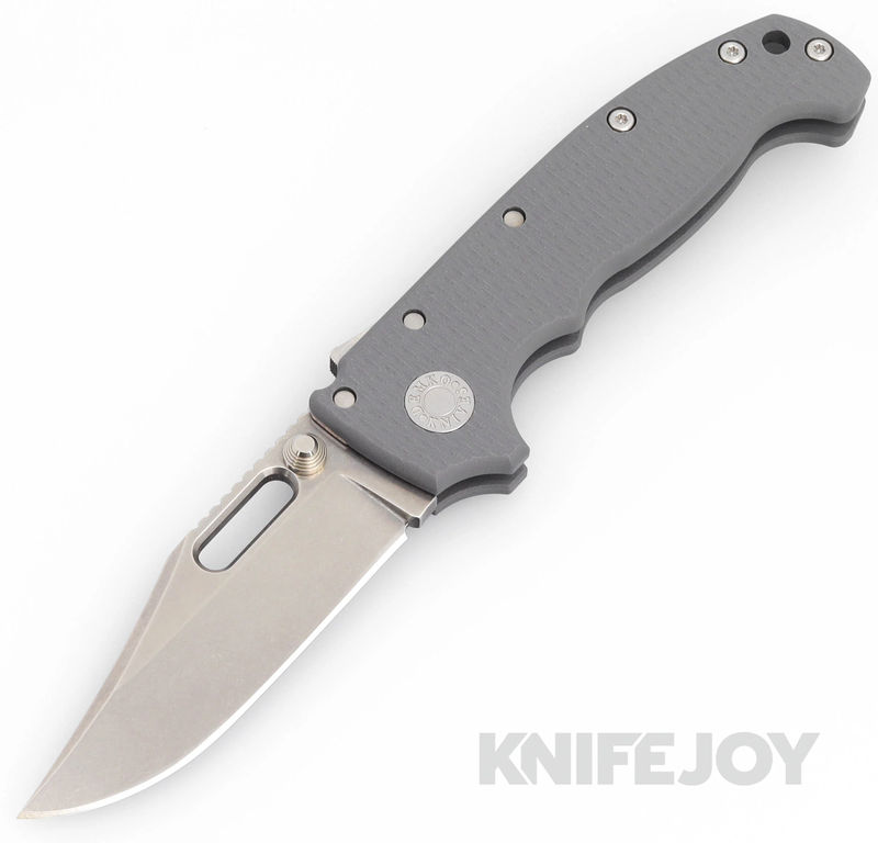 Demko Knives AD20 KnifeJoy Exclusive Bowie 20CV Blade with Grey G10 Handles