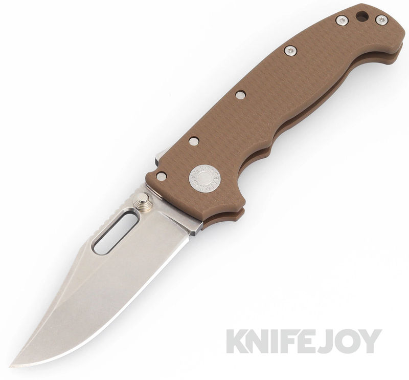 Demko Knives AD20 KnifeJoy Exclusive Bowie 20CV Blade with Earth G10 Handles