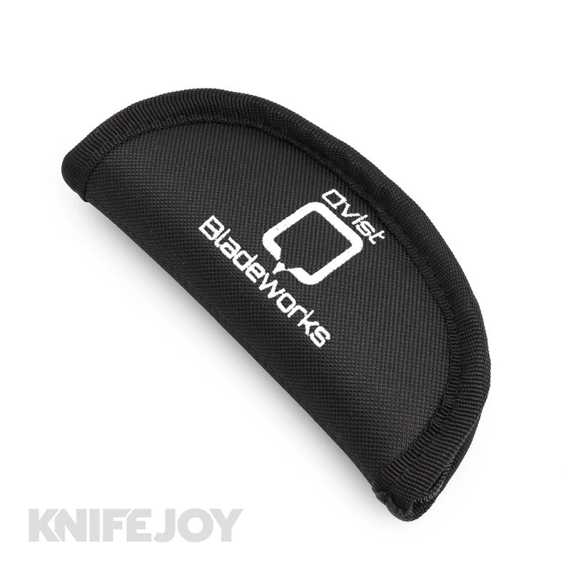 KnifeJoy/ Qvist Bladeworks Black Nylon Logo Knife Pouch Case