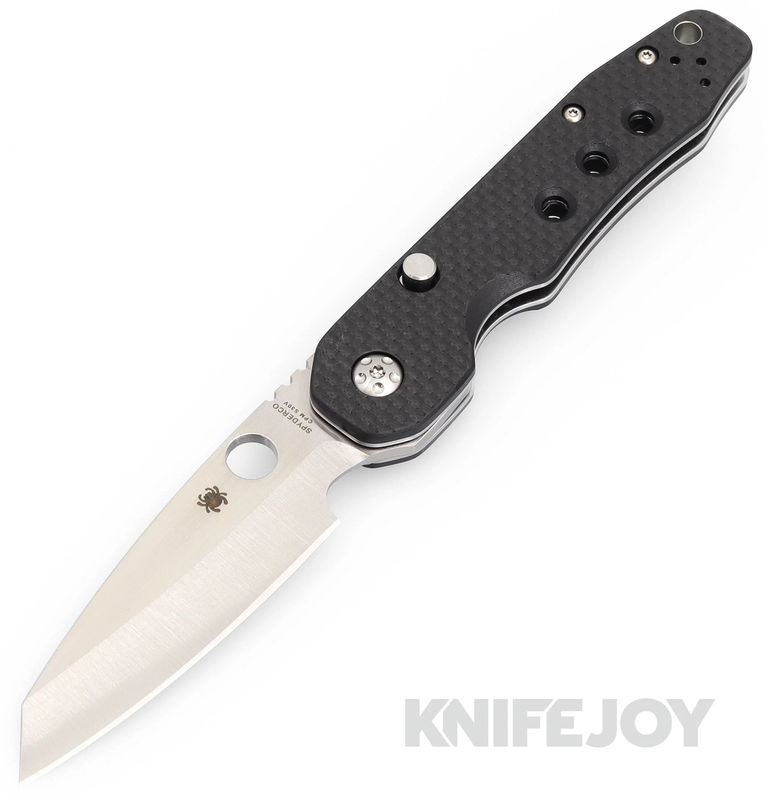 Spyderco Smock Compression Lock Knife Carbon Fiber (3.4" Satin) C240CFP