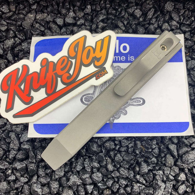 Maverick Customs 4" Slim Stonewashed EDC Pry Bar Tool