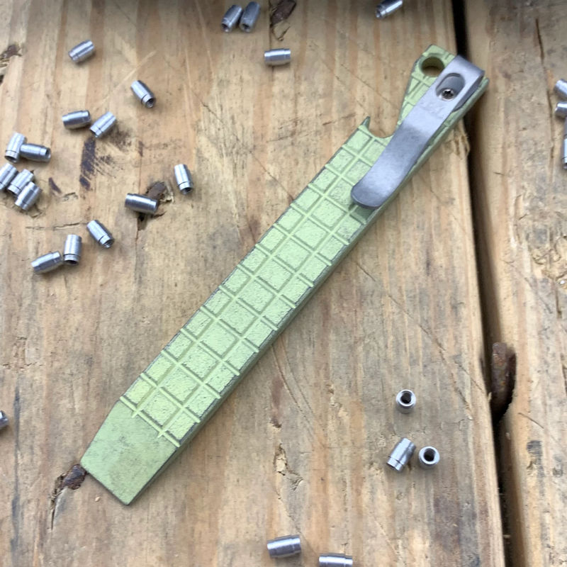 Maverick Customs 5" Frag Toxic Anodized EDC Pry Bar Tool