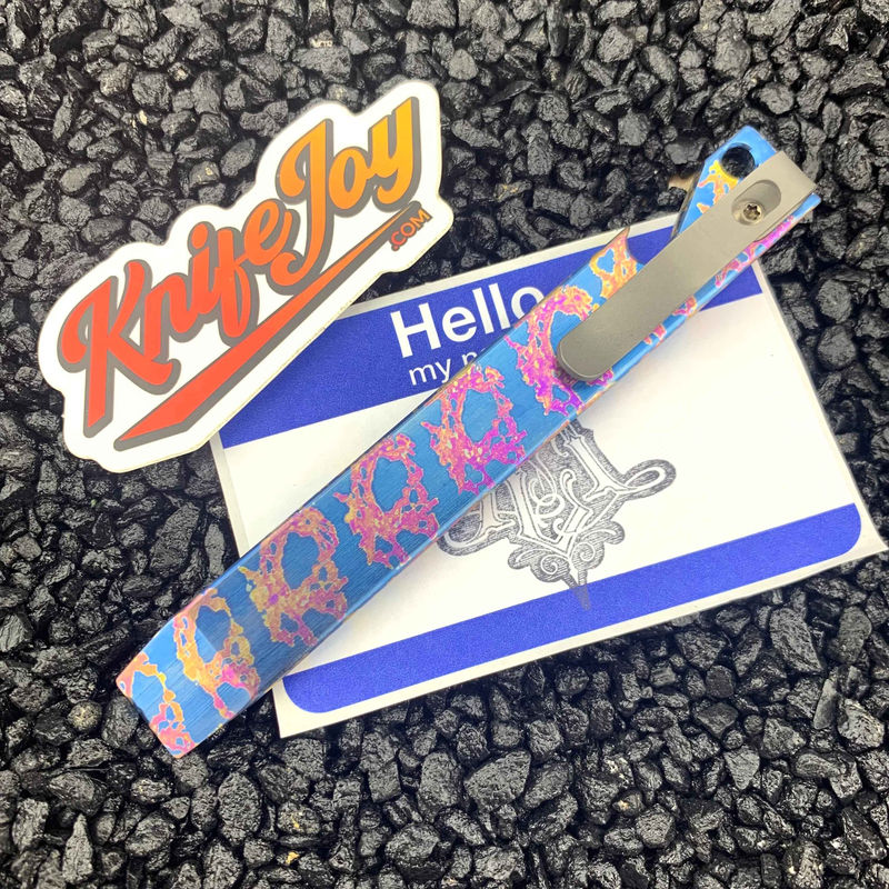 Maverick Customs 5" Anoflauge Pocket Pry Bar EDC