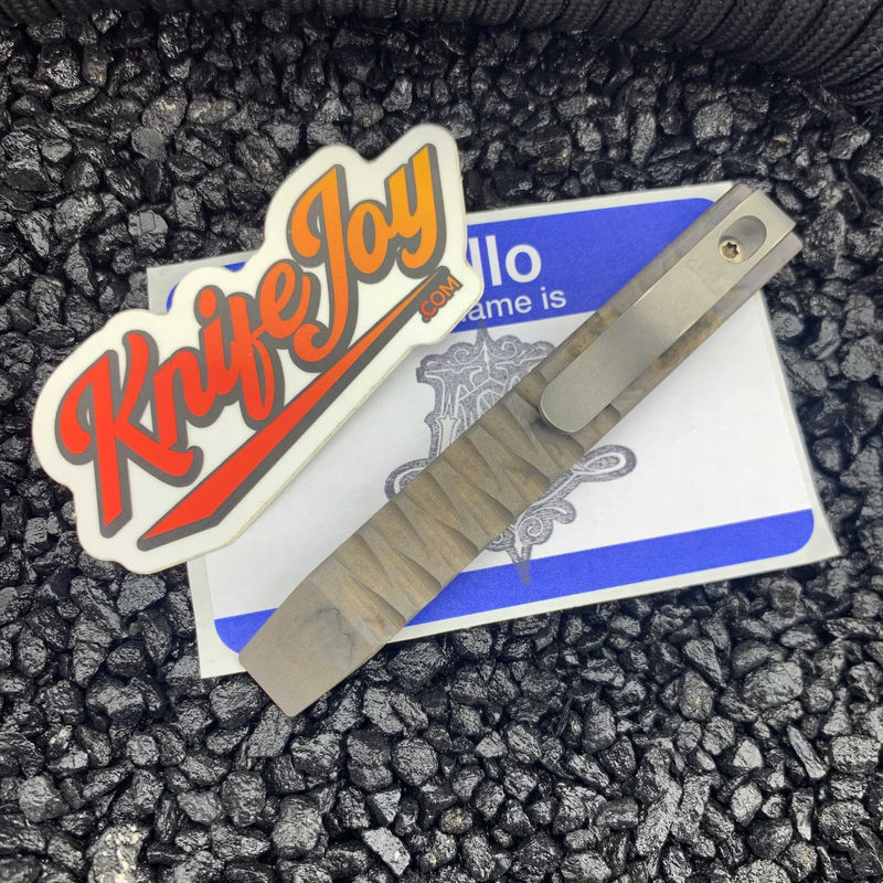 Maverick Customs 4" Slim Alternate Pattern Vulcan EDC Pry Bar Tool