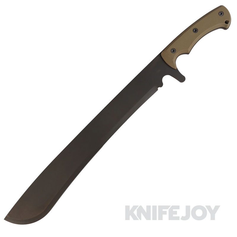 Medford Knives Tach Mach Machete S7 Nitride Blade/ OD Green G10 Handle