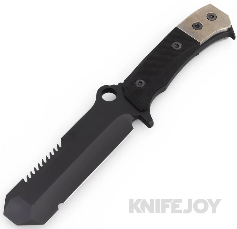 Medford Knives USMC EOD-1 3V DLC Blade with Black G10 Handles/ Black Hardware/ Kydex Sheath