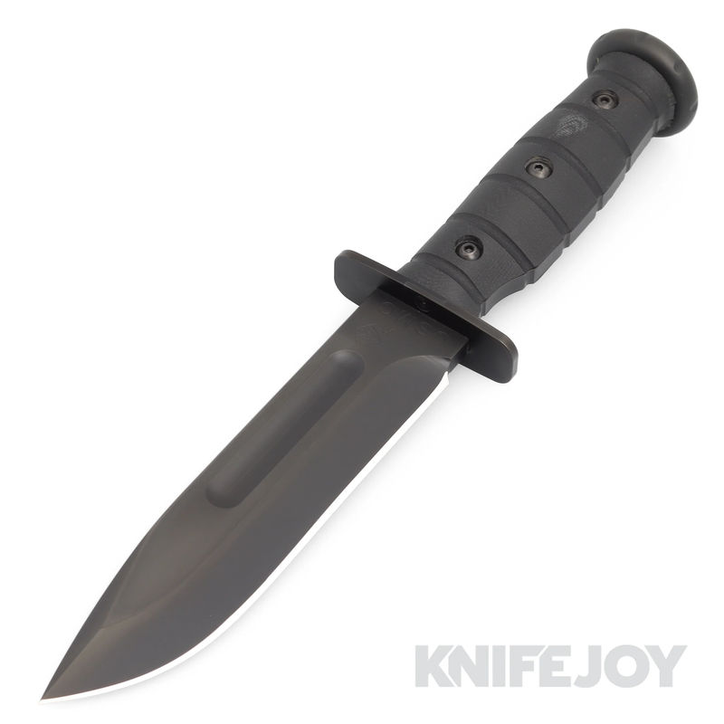 Medford Knives USMC Fighter Fixed S35VN PVD Blade with Black G10 Handle/ PVD Hardware