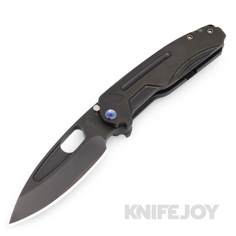 Medford Knives Infraction S35VN PVD Blade with PVD Handles/ Flamed HW and Clip