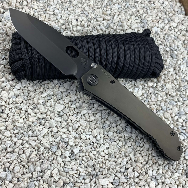 Medford Knives 187 DP D2 PVD Blade with PVD Handles/  HW and CLIP