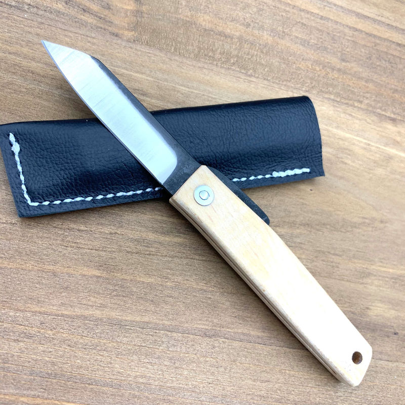 Ohta Knives OFK7M Maple Friction Folder Knife