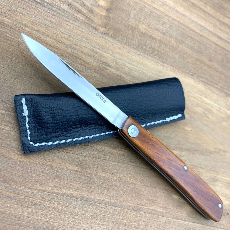 Ohta Knives OLFSSFKC Light Folder D2 Cocobolo Knife