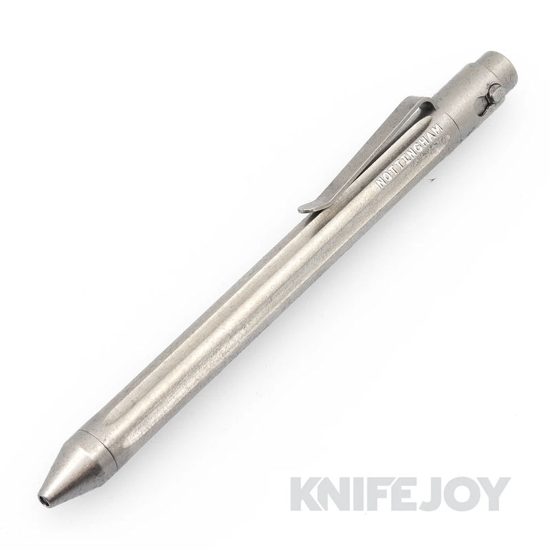Nottingham Tactical TiButton Right Hand Double Lock Full Straight Flute Pilot G2 Full-Size Pen