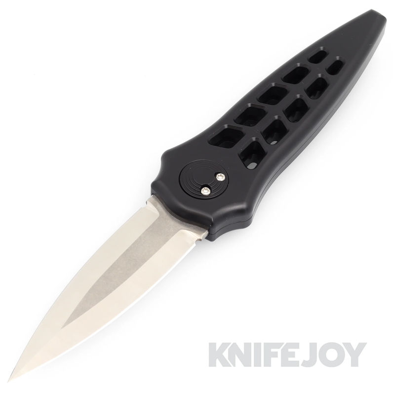 Paragon ASH-ENCHA-B-F-FG-S Warlockx Enchanter Series S35VN Satin Blade with Black Anodized Skeletonized Aluminum Handle/ Ti Clip