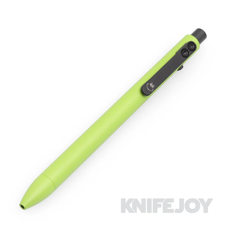 Tactile Turn KnifeJoy Exclusive Standard Side Click Pen Grinch Green Cerakote