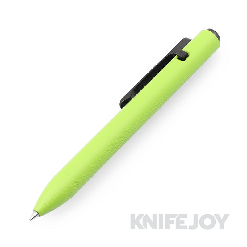 Tactile Turn KnifeJoy Exclusive MINI Size Side Click Grinch Green Cerakote Pen