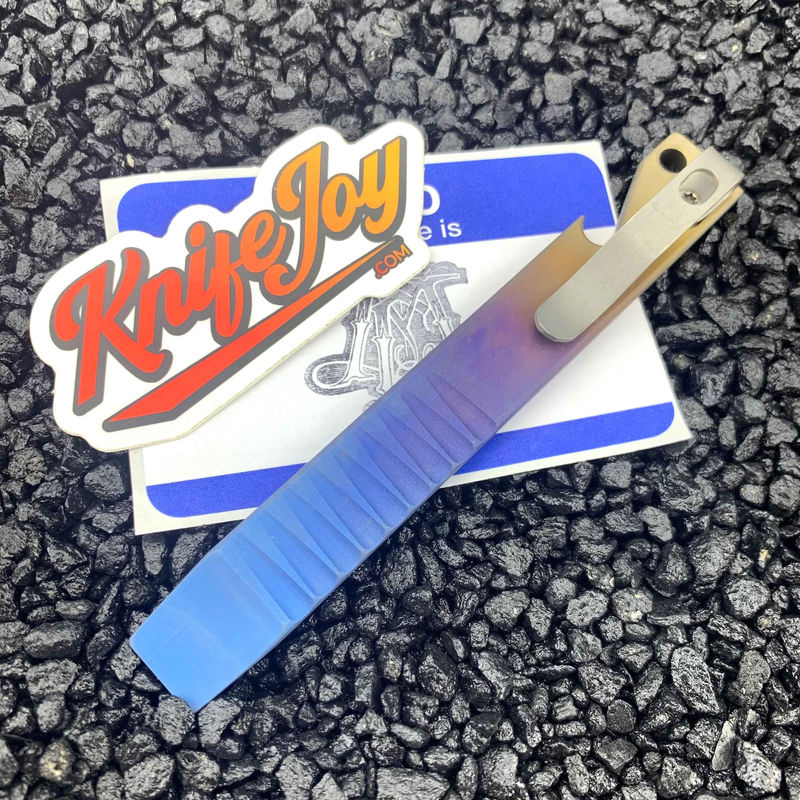 Maverick Customs 5" Milled Fade Pocket Pry Bar EDC
