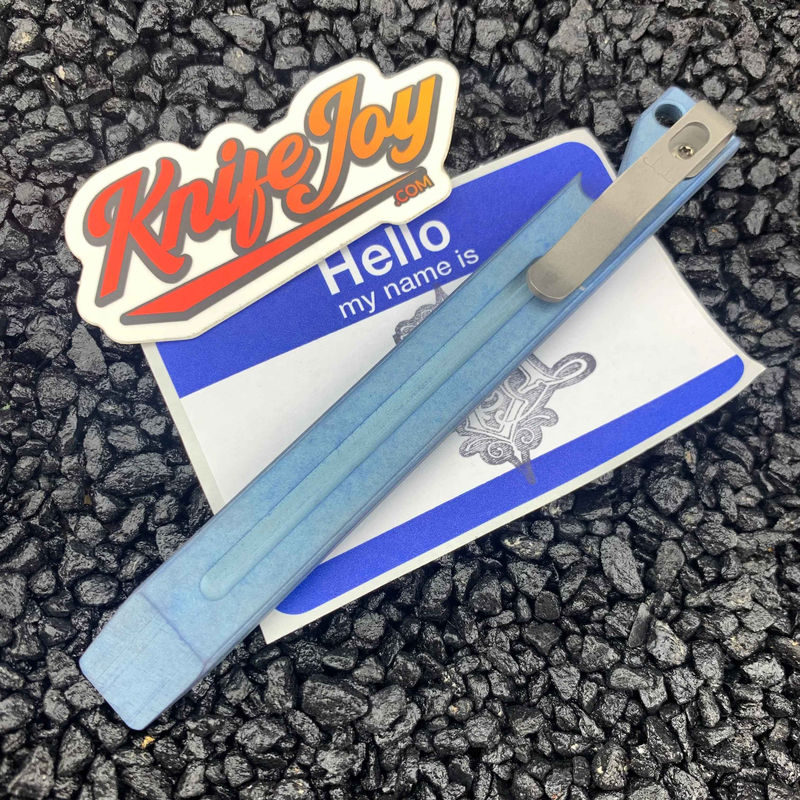 Maverick Customs 5.5" Fuller Blue/Purple Pocket Pry Bar EDC